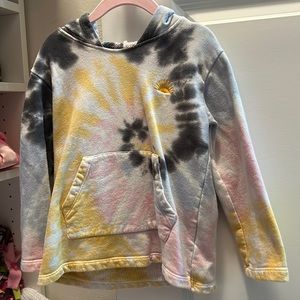 Tiny whales Tye dye hoodie